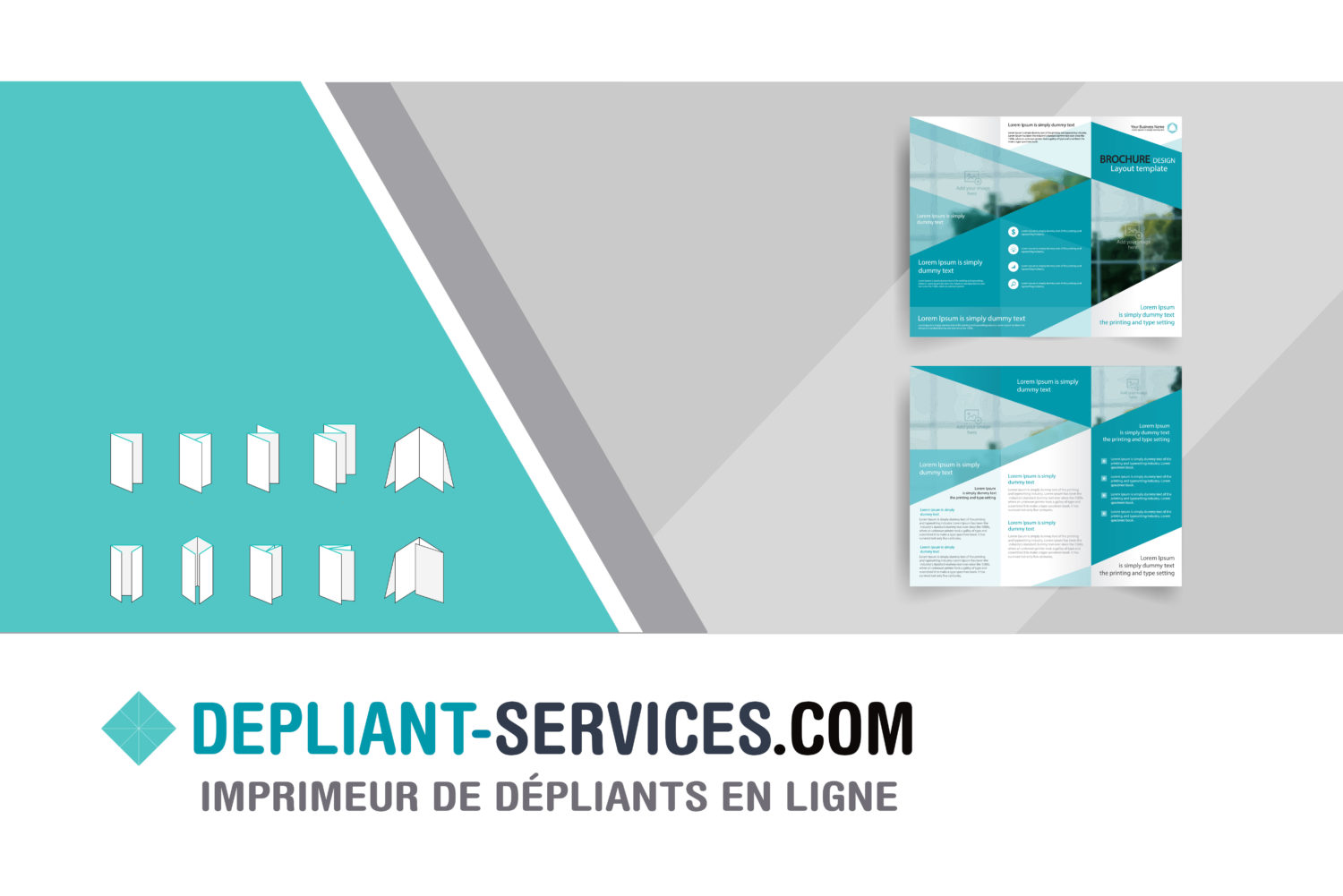 Service d'impression depliants pas cher